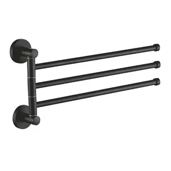 Полотенцедержатель Haiba 38 см HB8713 черный