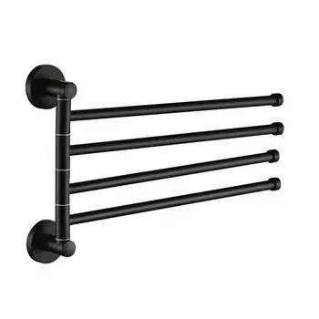 Полотенцедержатель Haiba 38 см HB8714 черный