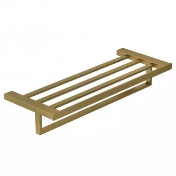 Полотенцедержатель Kludi Vela C 31989N0 с полкой, золото