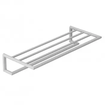 Полотенцедержатель Kludi Vela R 5898953 с полкой, белый матовый