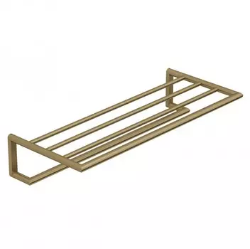 Полотенцедержатель Kludi Vela R 58989N0 с полкой, золото