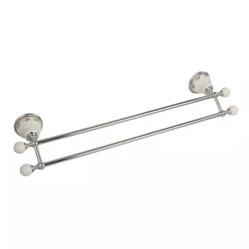 Полотенцедержатель Migliore Provance 17668 хром, белый