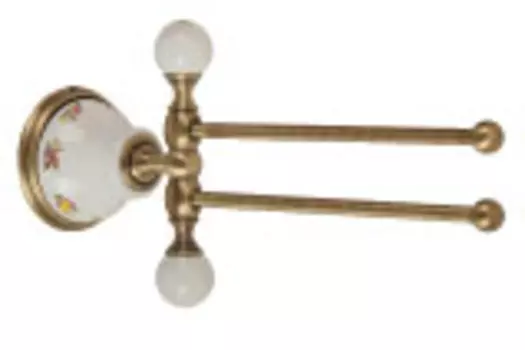 Полотенцедержатель Migliore Provance 17669 хром, белый