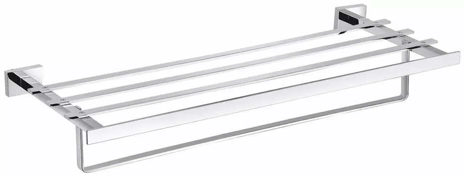 Полотенцедержатель с полкой WONZON & WOGHAND FLAT WW-9781 хром