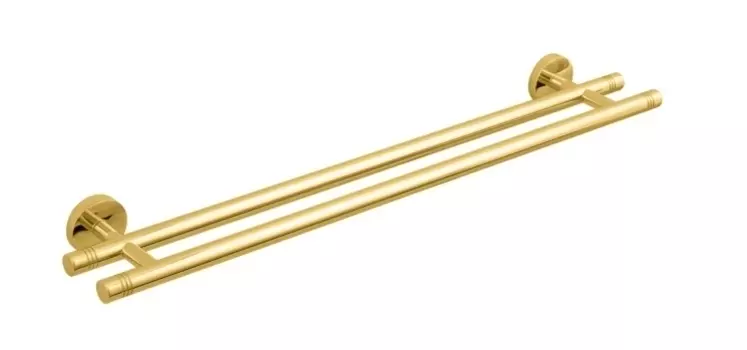 Полотенцедержатель Сунержа Каньон двойной L600, золото