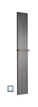 Полотенцесушитель электрический Boheme FLAT 130x13 725-GM антрацит