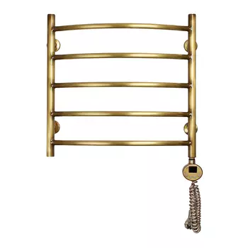 Полотенцесушитель электрический Domoterm Калипсо 50x50 П5 500x500 АБР ER античная бронза