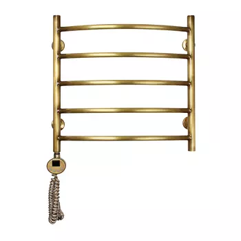 Полотенцесушитель электрический Domoterm Калипсо 50x50 П5 500x500 АБР EL античная бронза