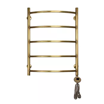 Полотенцесушитель электрический Domoterm Калипсо 50x70 П5 500x700 АБР ER античная бронза