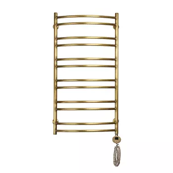 Полотенцесушитель электрический Domoterm Калипсо 50x99 П12 500x985 АБР ER античная бронза