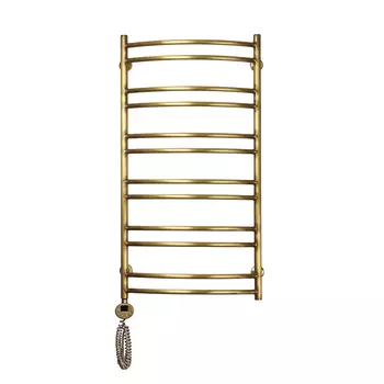 Полотенцесушитель электрический Domoterm Калипсо 50x99 П12 500x985 АБР EL античная бронза