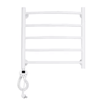Полотенцесушитель электрический Domoterm Калипсо П5 500x500 БЕЛ EL белый матовый