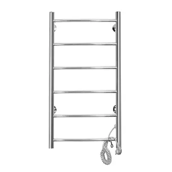 Полотенцесушитель электрический Domoterm Классик 40x50 DMT 109-6 40x81 EK R хром