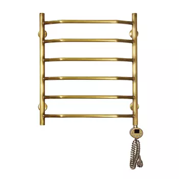 Полотенцесушитель электрический Domoterm Лаура 50x60 П6 500x600 АБР ER античная бронза