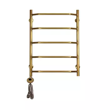 Полотенцесушитель электрический Domoterm Лаура 50x70 П5 500x700 АБР EL античная бронза