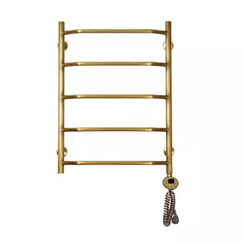 Полотенцесушитель электрический Domoterm Лаура 50x70 П5 500x700 АБР ER античная бронза