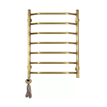 Полотенцесушитель электрический Domoterm Лаура 50x70 П7 500x700 АБР EL античная бронза