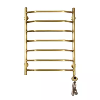 Полотенцесушитель электрический Domoterm Лаура 50x70 П7 500x700 АБР ER античная бронза