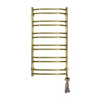 Полотенцесушитель электрический Domoterm Лаура 50x99 П12 500x985 АБР ER античная бронза