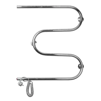 Полотенцесушитель электрический Domoterm М-образный 60x65 DMT 107-25 60x60 EK L хром