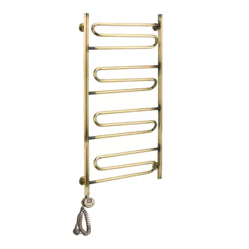 Полотенцесушитель электрический Domoterm Офелия 50x95 П12 500x950 АБР EL античная бронза