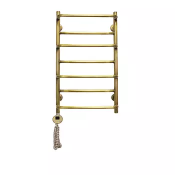 Полотенцесушитель электрический Domoterm Орфей 50x70 П7 500x700 АБР EL античная бронза