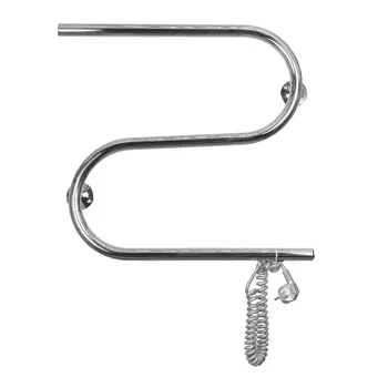 Полотенцесушитель электрический Domoterm S-образный 50x45 DMT 112 42x50 EK R хром