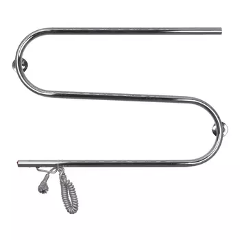 Полотенцесушитель электрический Domoterm S-образный 70x45 DMT 112 42x70 EK L хром