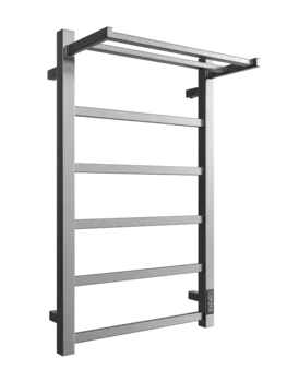 Полотенцесушитель электрический Двин Fj plaza neo 80x50 4657795054396 оружейная сталь