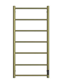 Полотенцесушитель электрический Двин J neo 100x50 4657795054761 состаренная бронза матовая