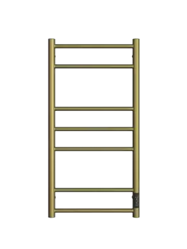 Полотенцесушитель электрический Двин L neo 80x40 4657795054976 состаренная бронза матовая