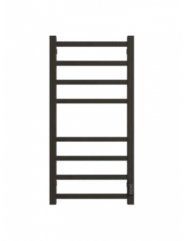 Полотенцесушитель электрический Двин L plaza neo 80x40 4657763752538 чёрный матовый