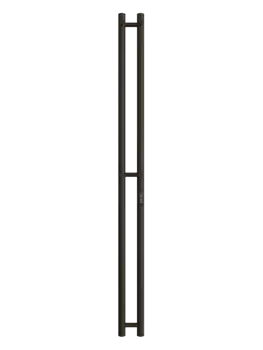 Полотенцесушитель электрический Двин X-2 neo 160x8 4657801240058 черный матовый