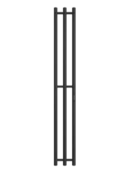 Полотенцесушитель электрический Двин X-3 neo 160x12 4657801240430 черный матовый