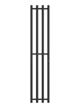 Полотенцесушитель электрический Двин X-4 neo 120x18 4657801240614 черный матовый