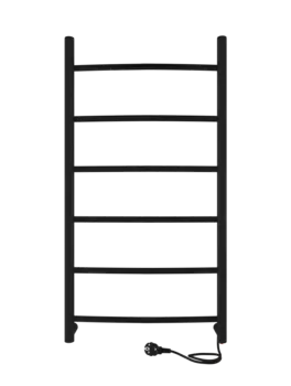 Полотенцесушитель электрический Indigo Arc LCAE70-30BRR черный