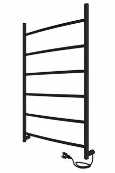 Полотенцесушитель электрический Indigo Arc LCAE80-50BRR 53x80 черный муар