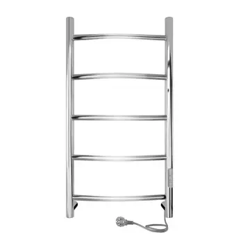 Полотенцесушитель электрический Indigo Arc Lux 30x70 LCALE70-30Rt серебристый