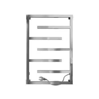 Полотенцесушитель электрический Indigo Delos 80х50 DGD80-50Rt серебристый