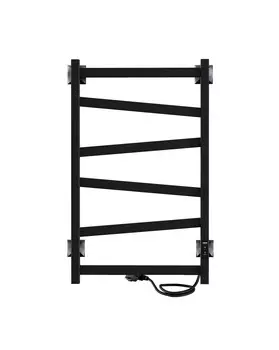 Полотенцесушитель электрический Indigo Element 40x70 LCEEPF70-40BRRt черный муар