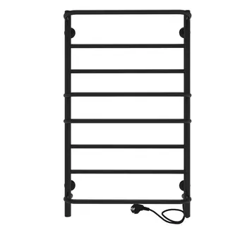 Полотенцесушитель электрический Indigo Europe LEE80-50BRR 53x80 черный муар