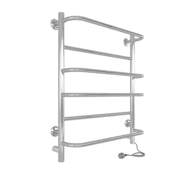 Полотенцесушитель электрический Indigo Europe Lux LELLE60-50Rt 54x60 серебристый