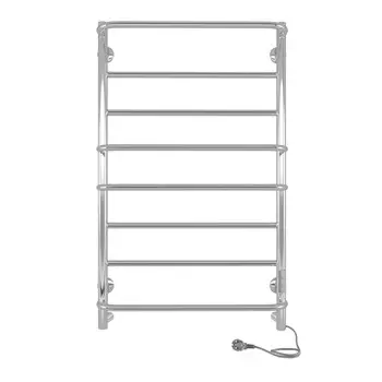 Полотенцесушитель электрический Indigo Europe Lux LELLE80-50Rt 54x80 серебристый