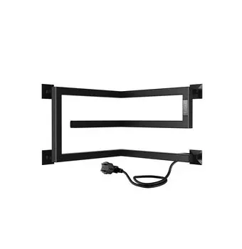 Полотенцесушитель электрический Indigo Korfu 30x40 DGK30-40-40BRRt черный муар