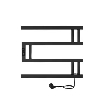 Полотенцесушитель электрический Indigo Muza 40х50 DGM40-50BRRt черный