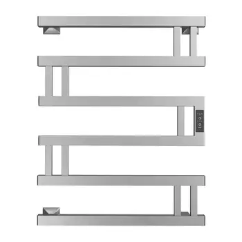 Полотенцесушитель электрический Indigo Muza 60х50 DGM60-50GNSRt оружейный металл