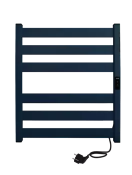 Полотенцесушитель электрический Indigo Oktava Slim 5 LСLOKS5E60-50MFRt синий