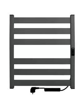 Полотенцесушитель электрический Indigo Oktava Slim 5 LСLOKS5E60-50MGRt 53x60 серый