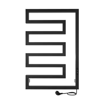 Полотенцесушитель электрический Indigo Rodos 80х50 DGR80-50BRRt черный