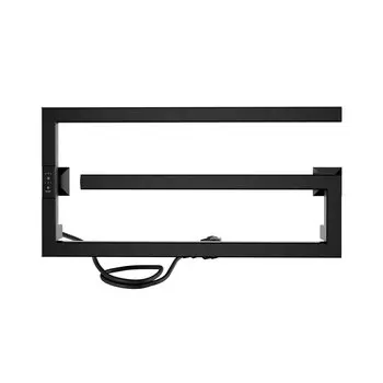 Полотенцесушитель электрический Indigo Sigma 30x60 DGSIG30-60BRLt черный муар